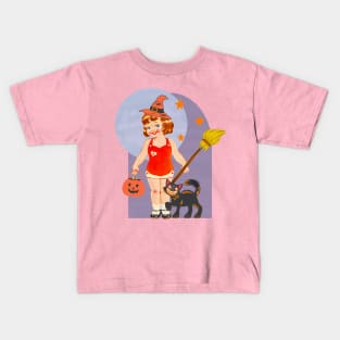 Feelin Witchy Kids T-Shirt